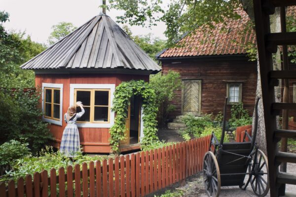 Boktryckarbostadens täppa på Skansen