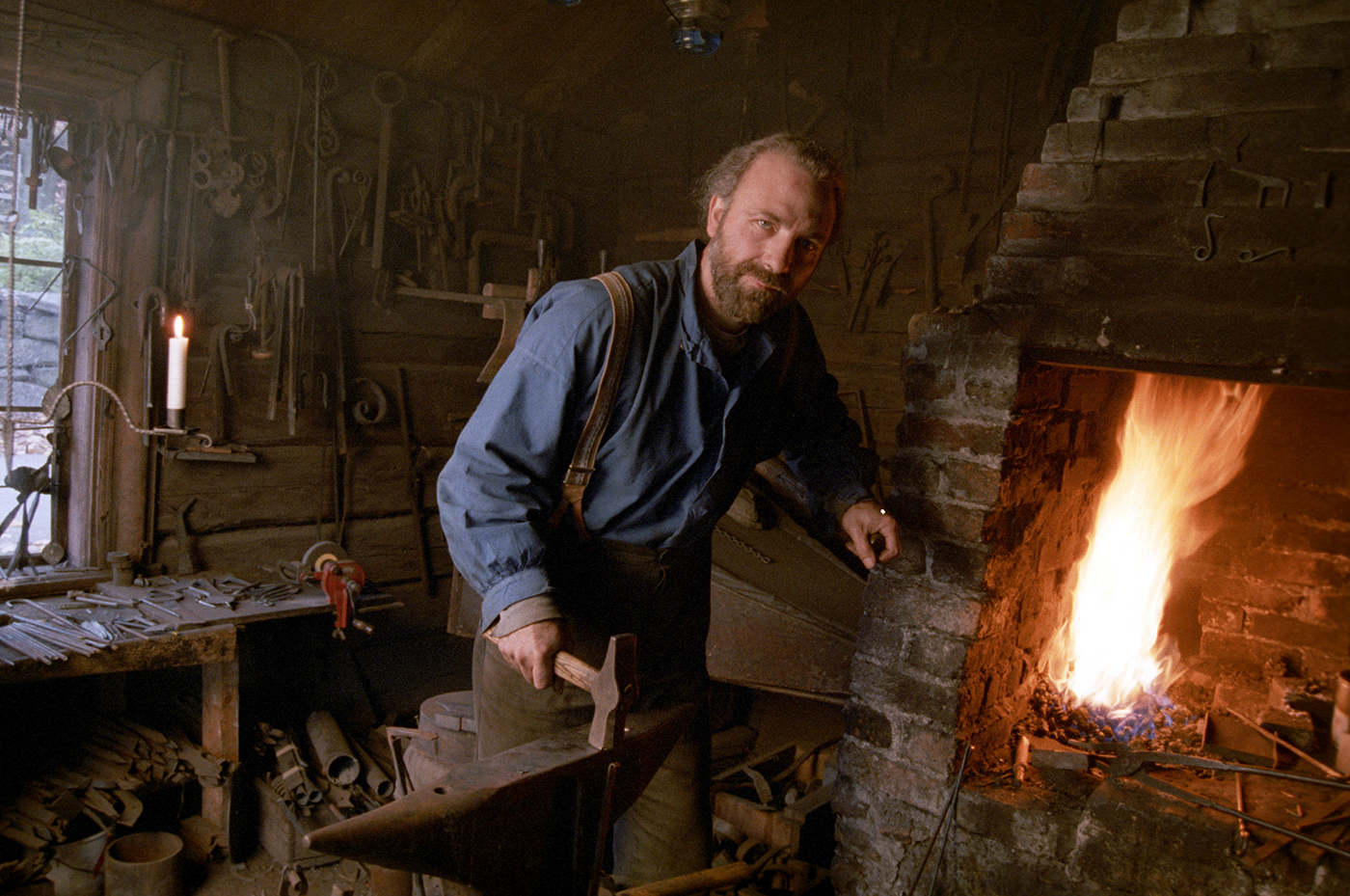 Smedjan, Skansen Foto: Marie Andersson