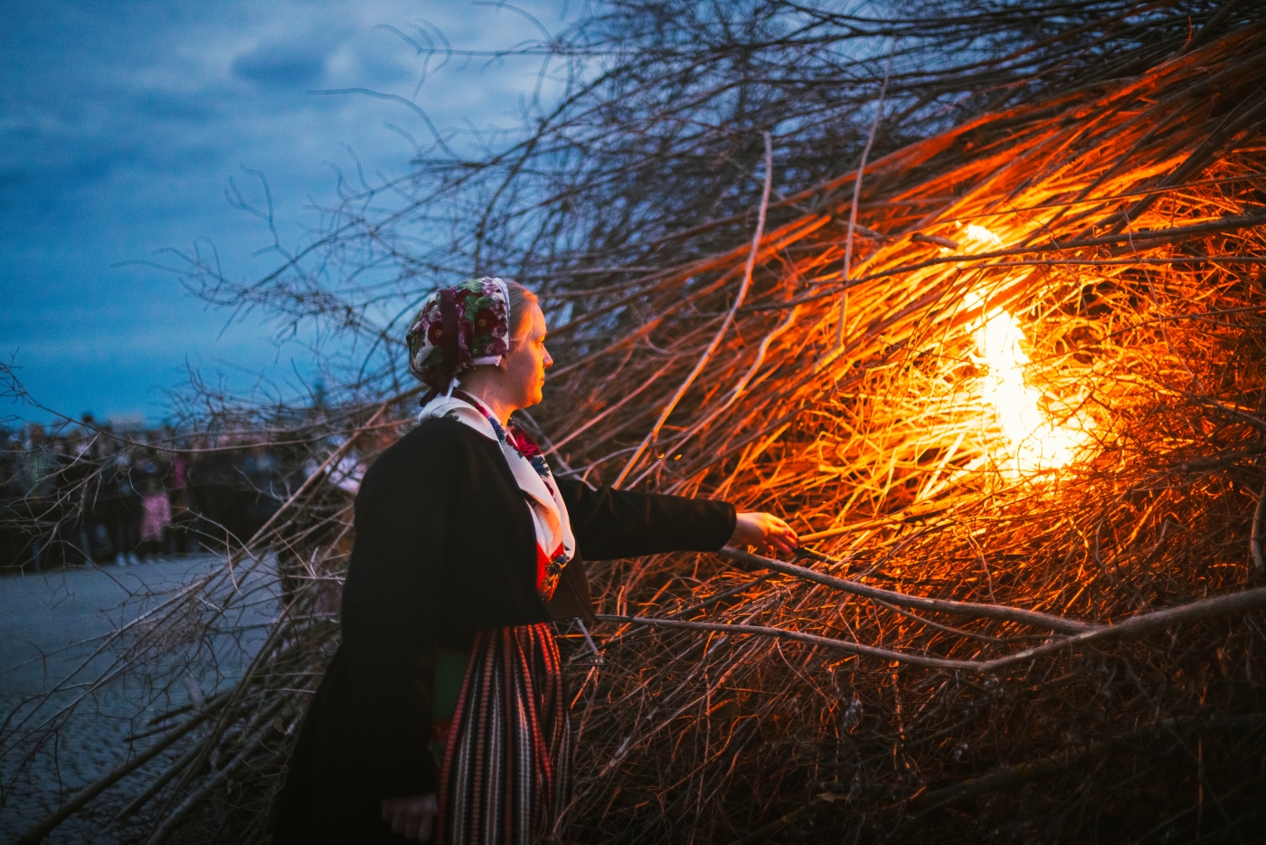 Valborg på Skansen Foto: Anna Hugosson