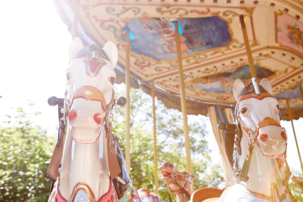 Merry go round at Galejan
