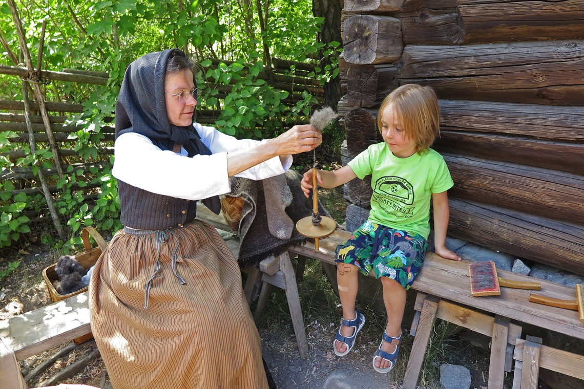 Hjälp till i Finngården