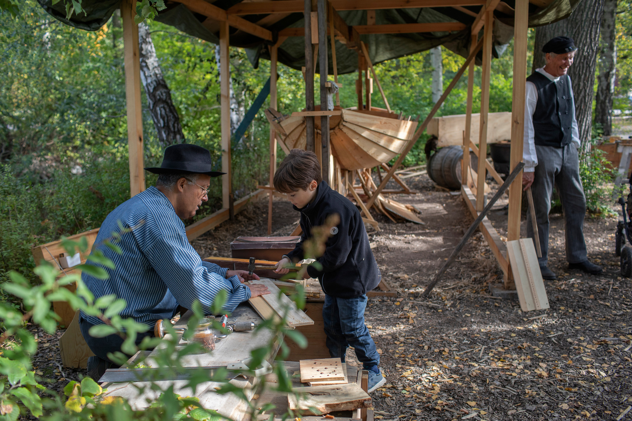Klinkbyggd båt Foto: Therese Jahnson