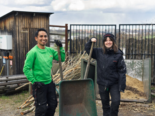 Skansens djurvårdare en dag på jobbet.