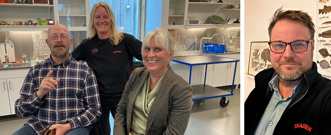 Bild: Michael Löfroth, sekreterare i IUCN:s nationella kommitté, Linda Törngren, enhetschef vid Skansen djurpark och Helena Håkansson, verksamhetsledare för Svenska Djurparksföreningen vid IUCN-mötet på Skansen i slutet av september.