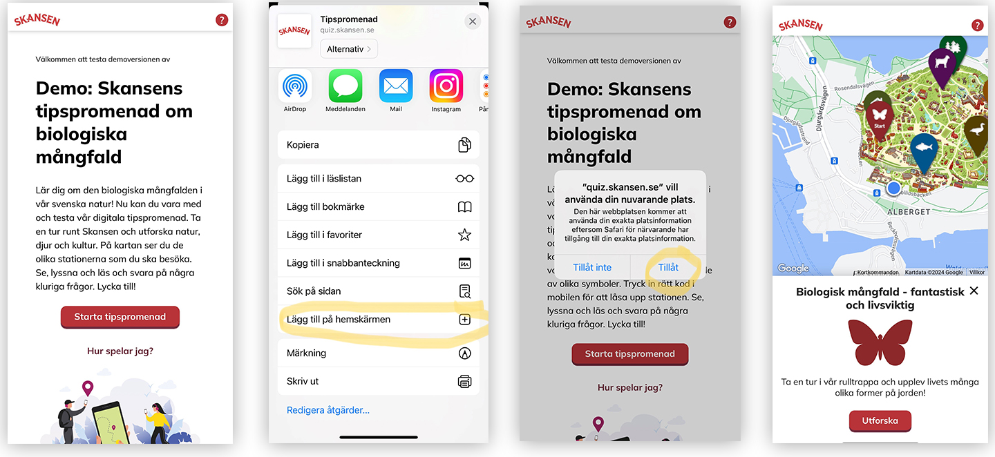 Instruktion digital tipspromenad