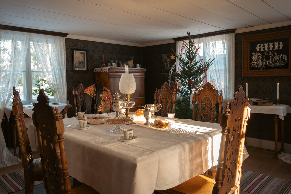 Jul i Poststationen på Skansen