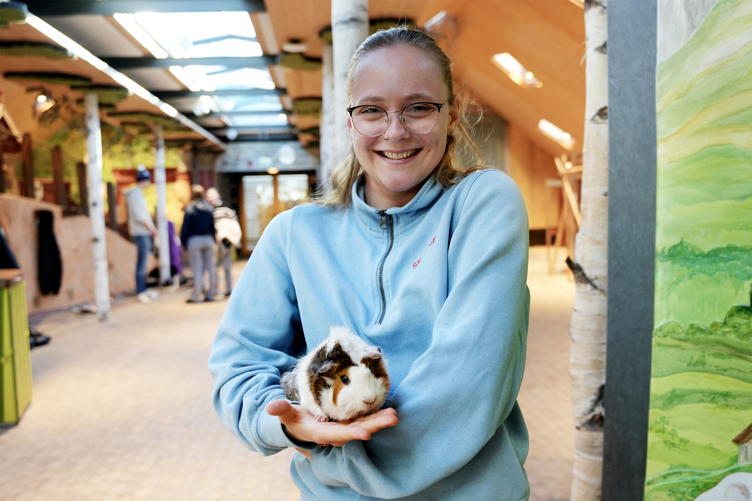 Träffa en djurvårdare på Lill-Skansen