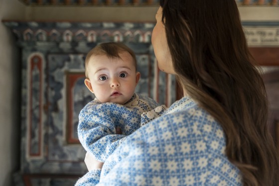 Kofta Skansen för både vuxen och baby