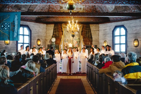 Lucia Concerts at Seglora Church