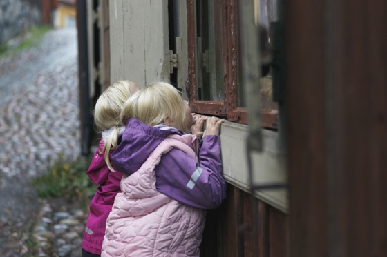 Winter leave at Skansen