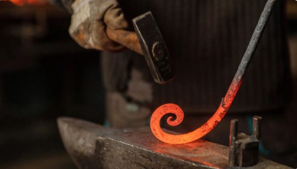 Blacksmithing in the Smithy