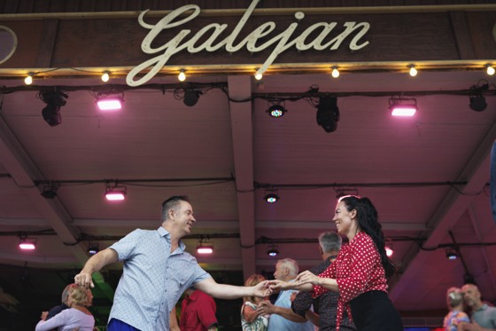 Dans på Galejans dansbana