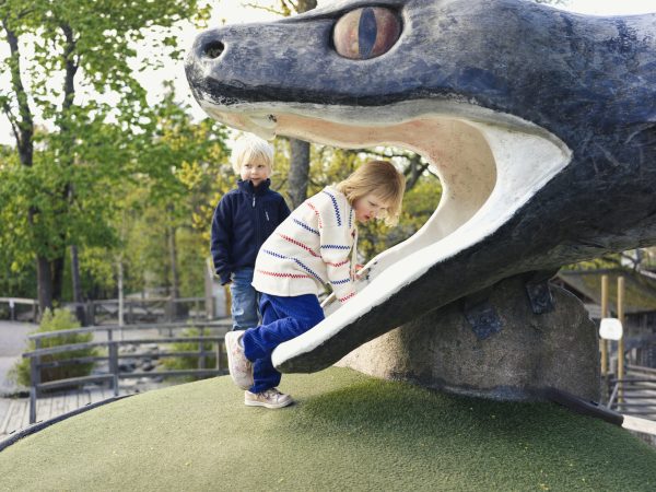 The Snake Slide at Lill-Skansen