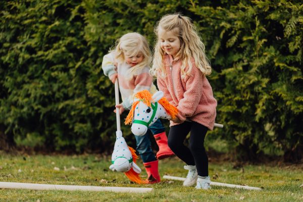 Lilla Gubben och käpphästhoppning