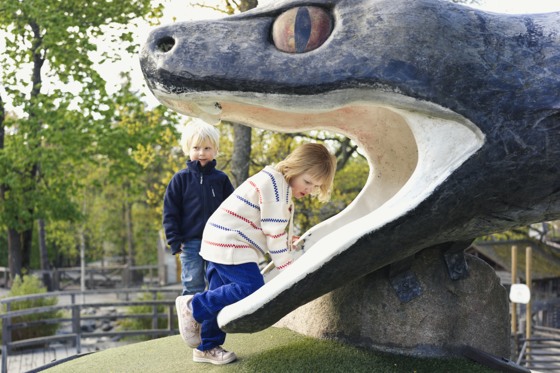 Lek på Lill-Skansen